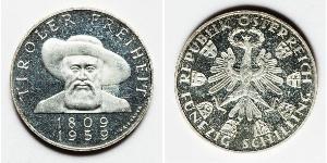 50 Shilling Republic of Austria (1955 - ) Plata 