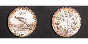 50 Shilling Österreich / Republik Österreich (1955 - ) Silber 