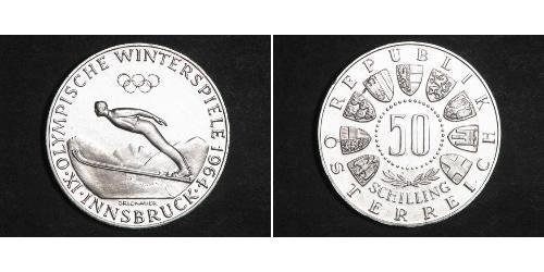 50 Shilling Österreich / Republik Österreich (1955 - ) Silber 