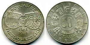 50 Shilling Republic of Austria (1955 - ) Silver 