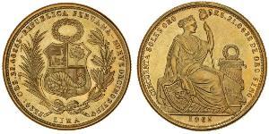 50 Sol Peru Gold 