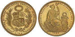 50 Sol Peru Gold 