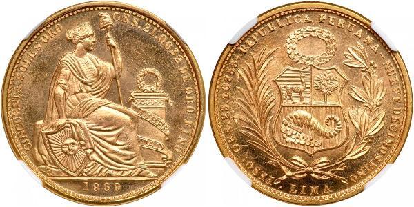 50 Sol Peru Gold 