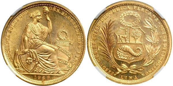 50 Sol Peru Gold 