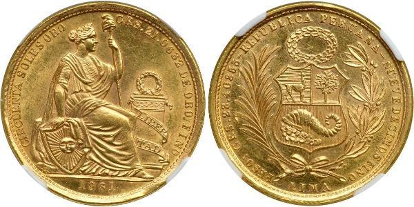 50 Sol Peru Gold 