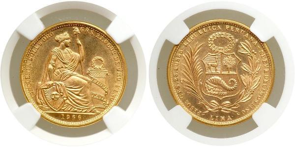 50 Sol Peru Gold 