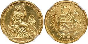 50 Sol Perú Oro 