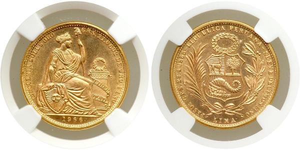 50 Sol Perú Oro 
