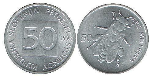 50 Stotinka Slovenia Alluminio 