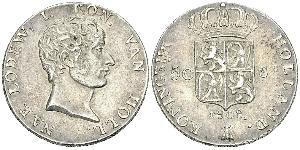 50 Stuiver Niederlande Silber 