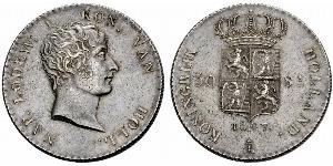 50 Stuiver Niederlande Silber 
