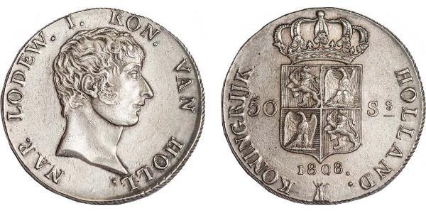50 Stuiver Netherlands Silver 