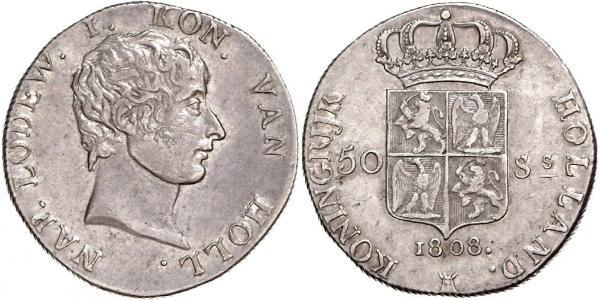 50 Stuiver Netherlands Silver 