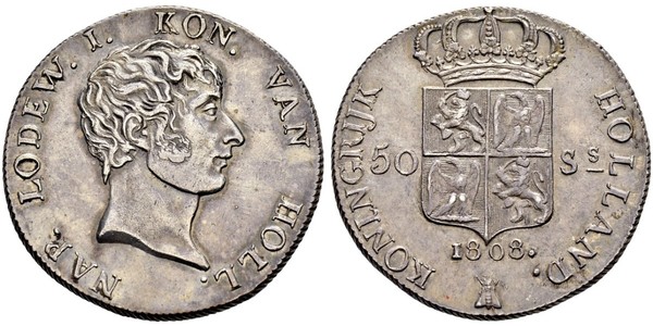 50 Stuiver Netherlands Silver 