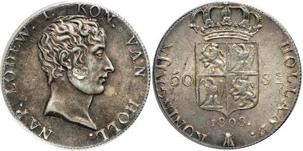 50 Stuiver Netherlands Silver 