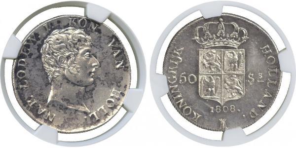 50 Stuiver Netherlands Silver 