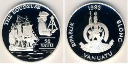 50 Vatu Vanuatu Argent 