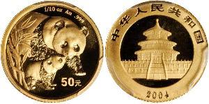 50 Yuan China Gold 