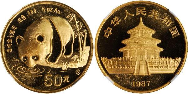 50 Yuan China Gold 