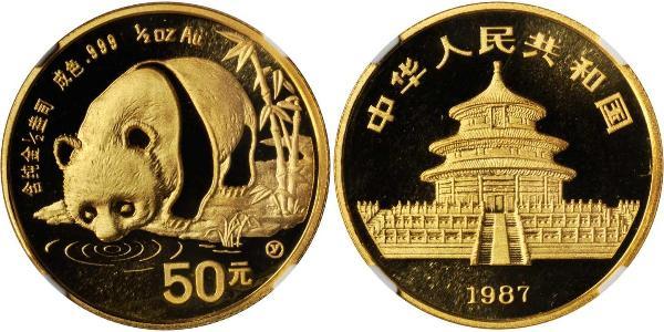 50 Yuan China Gold 