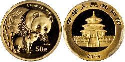 50 Yuan Volksrepublik China Gold 