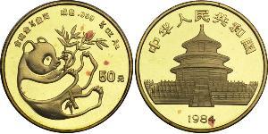 50 Yuan Volksrepublik China Gold 