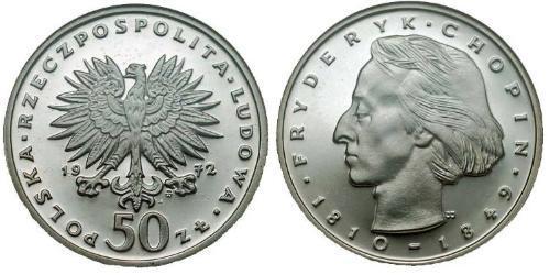 50 Zloty República Popular de Polonia (1952-1990)  