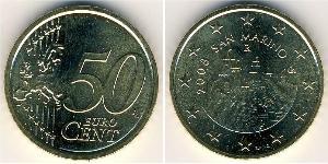 50 Євро Сан-Маріно Бронза/Алюміній 