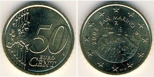 50 Євро Сан-Маріно Бронза/Алюміній 