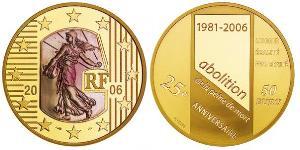 50 Євро French Fifth Republic (1958 - ) Золото 