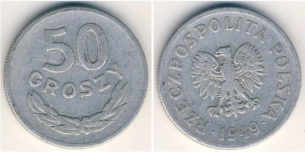 50 Грош Польща Алюміній 