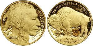 50 Долар США (1776 - ) Золото 