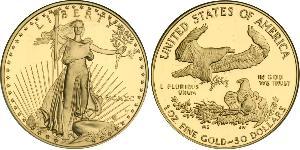 50 Долар США (1776 - ) Золото 
