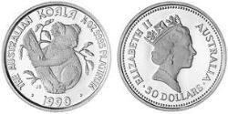50 Долар Австралія (1939 - ) Платина Єлизавета II (1926-2022)