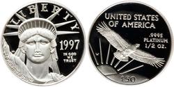 50 Долар США (1776 - ) Платина 
