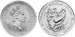 50 Доллар Австралия (1939 - ) Платина Елизавета II (1926-2022)