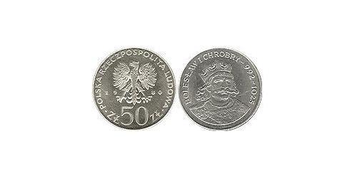 50 Злотый Польская Народная Республика (1952-1990) Никель/Медь 