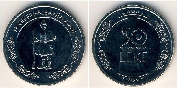 50 Лек Албанія Нікель/Мідь 
