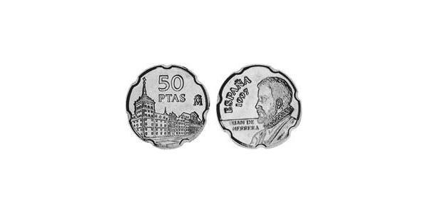 50 Песета Королівство Іспанія (1976 - ) Нікель/Мідь 