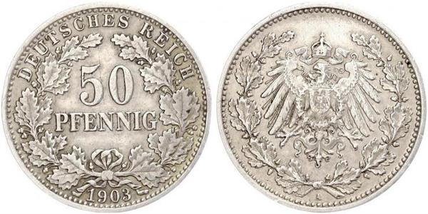 50 Пфенниг Германская империя (1871-1918)  