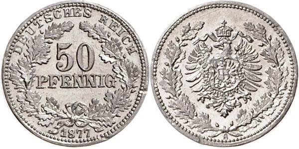 50 Пфенниг Германская империя (1871-1918)  