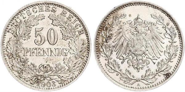 50 Пфенниг Германская империя (1871-1918)  