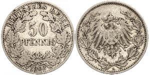 50 Пфеніг Німецька імперія (1871-1918)  