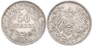 50 Пфеніг Німецька імперія (1871-1918)  