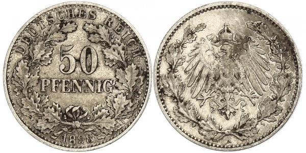 50 Пфеніг Німецька імперія (1871-1918)  