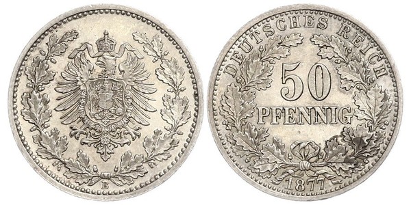 50 Пфеніг Німецька імперія (1871-1918)  