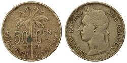50 Сантим Бельгийское Конго (1908 - 1960)  