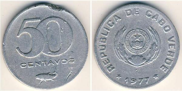 50 Сентаво Республіка Кабо Верде (1975 - ) Алюміній 