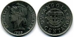50 Сентаво  Portuguese Angola (1575-1975) / Португалія Нікель 