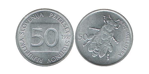 50 Стотінка Словенія Алюміній 